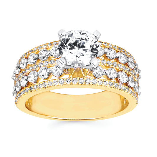 Diamond Engagement Ring Semi-Mount