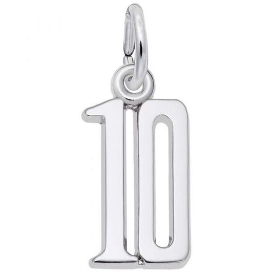 Number Charm "10"