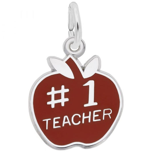 Apple Teacher Charm