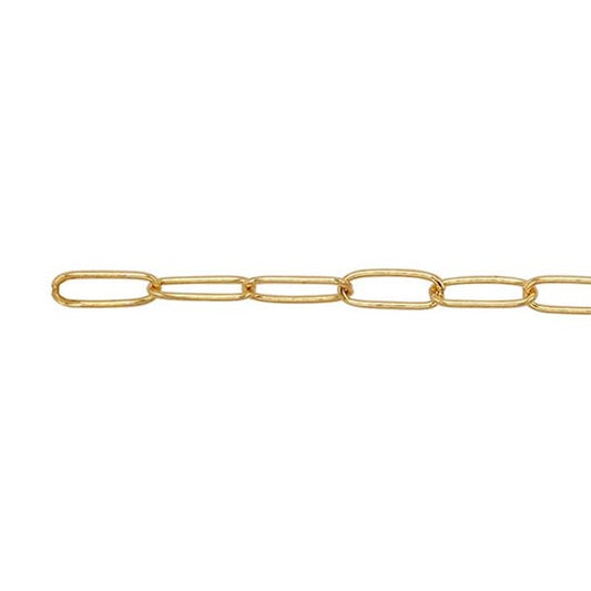 Elongated Oval Cable Chain