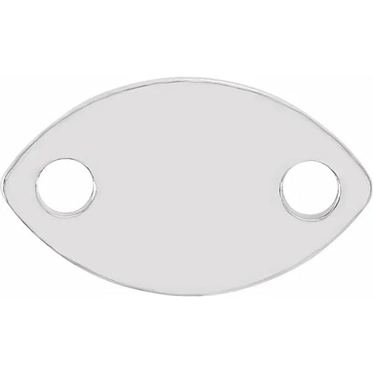 Oval Chain Tag