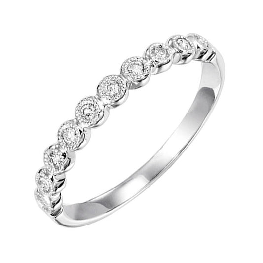 Gold Diamond Stackable Ring